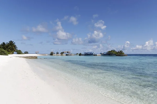 Île Makunudu Aux Maldives — Photo
