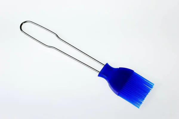Pincel Azul Aislado — Foto de Stock