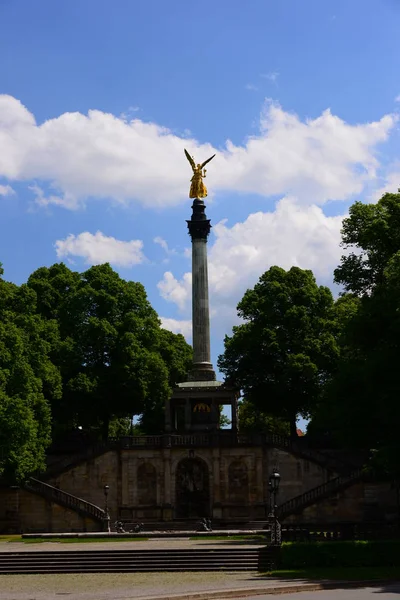 Münih Barış Meleği Bavyera — Stok fotoğraf