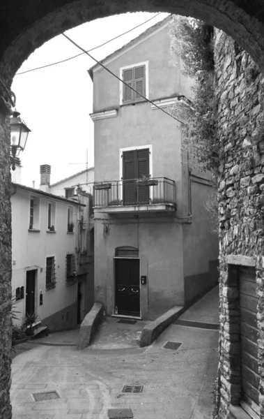Trebbiano Bellissimo Borgo Medievale Spezia — Foto Stock