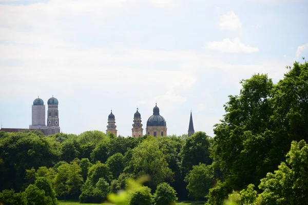 Iglesia Femenina Munich Bavaria —  Fotos de Stock