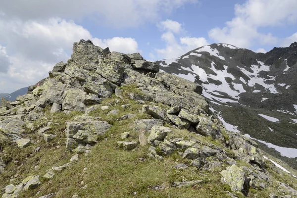 Vue Panoramique Sur Magnifique Paysage Alpin — Photo