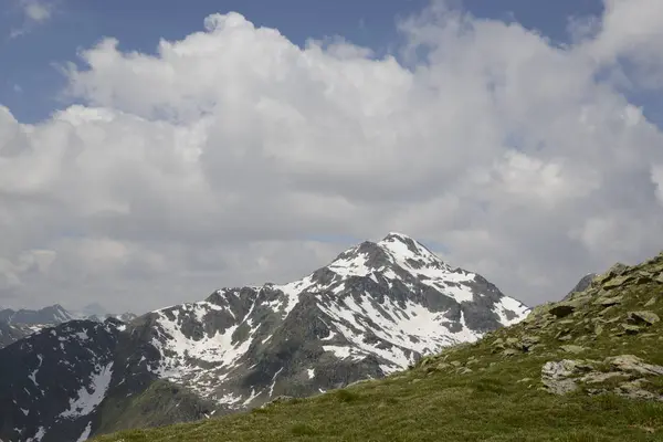 Malebný Pohled Majestátní Krajinu Alp — Stock fotografie