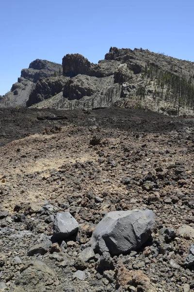 Filo Caldera Parque Nacional Teide Tenerife —  Fotos de Stock