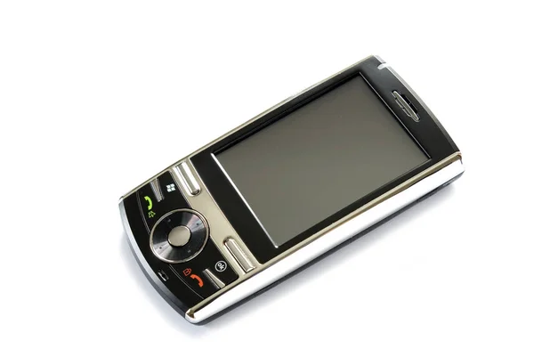 Moderne Smartphone Geïsoleerd Wit — Stockfoto