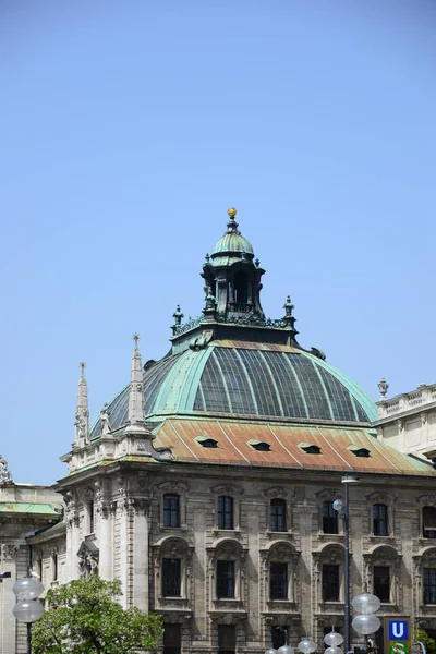 Живописный Вид Фасады Munich Bavaria — стоковое фото