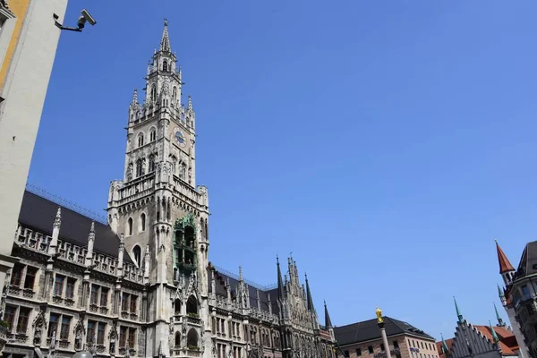 Rathaus Munich Bayern — Foto Stock