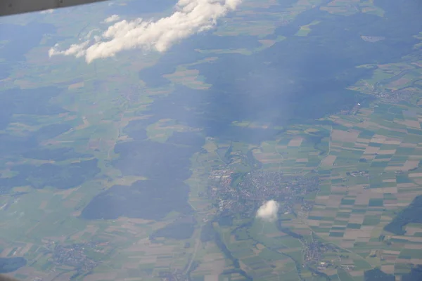 Ovanför Molnen Utsikt — Stockfoto