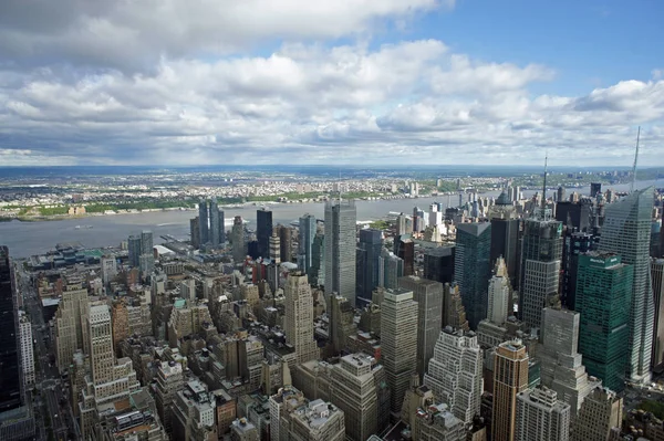 Vacker Utsikt Över Majestätisk Urban Stad — Stockfoto