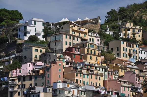 Riomaggiore Cinque Terre Italia — Foto Stock