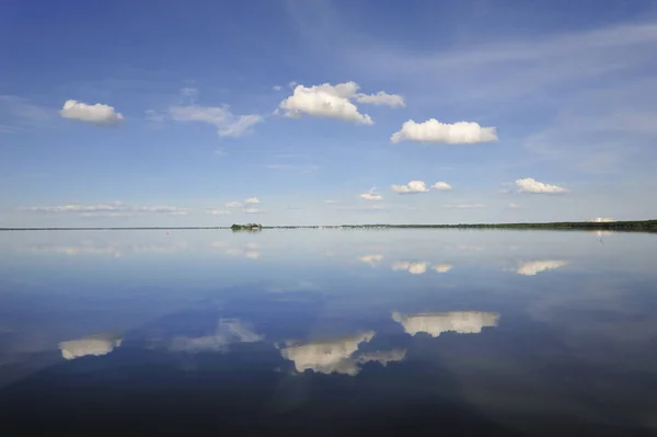 Seascape Wilhelmstein Steinhude Meer Německo — Stock fotografie