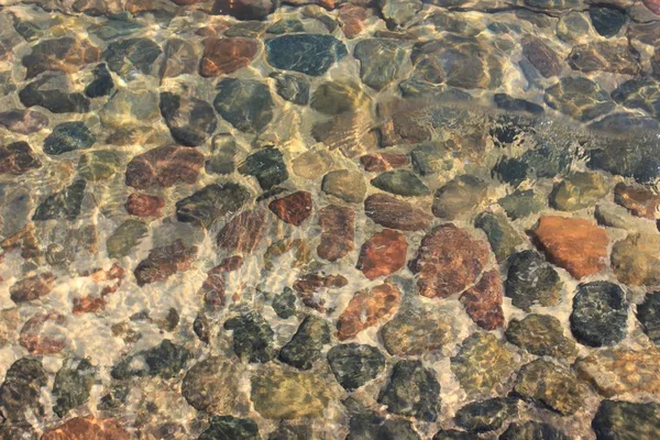 Kieselsteine Hintergrund Felsen — Stockfoto