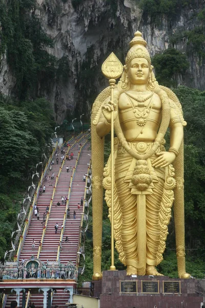 Batu Cave Murugan Statue Kuala Lumpur — Stock Photo, Image