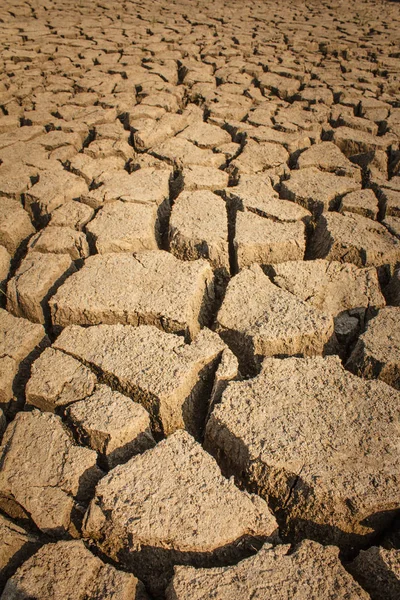 Suelo Agrietado Desierto — Foto de Stock