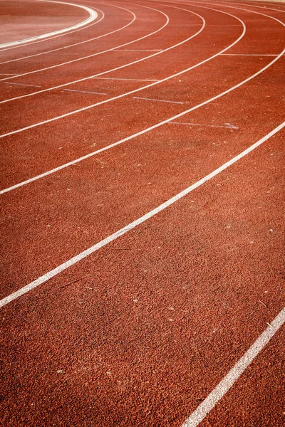 Laufstrecke Stadion — Stockfoto