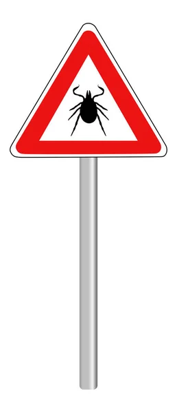 Stoppschild Symbol Vektor Illustration — Stockfoto