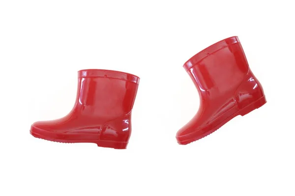 Close Shot Rain Boots — Stock Photo, Image