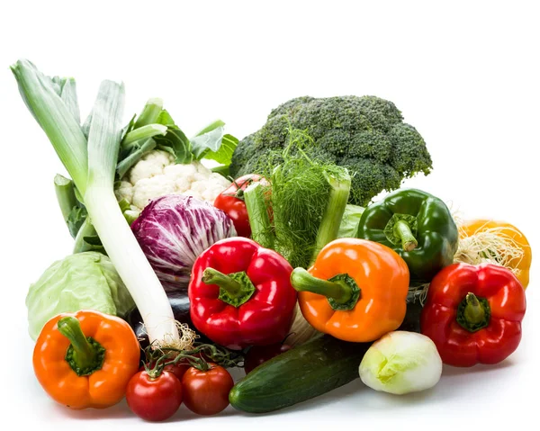 Verduras Frescas Diferentes Variaciones — Foto de Stock