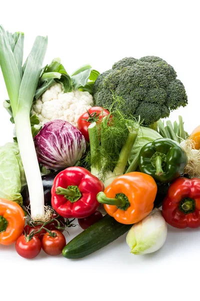 不同种类的新鲜蔬菜 — 图库照片
