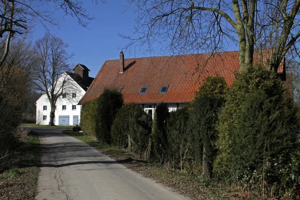 Stary Dom Mieście Anglii — Zdjęcie stockowe