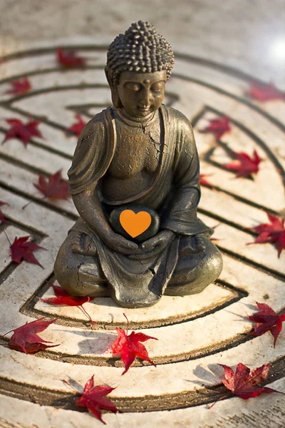 Filozofia Buddyzmu Figurka Buddy — Zdjęcie stockowe