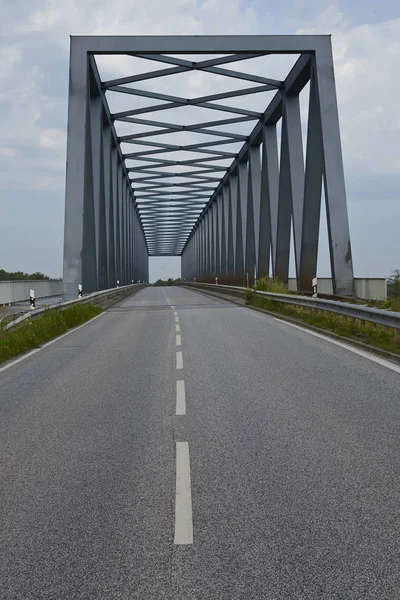 Beldorf Taki Kiel Kanalı Almanya Nın Rendsburg Eckernfotte Eyaletinde Yer — Stok fotoğraf