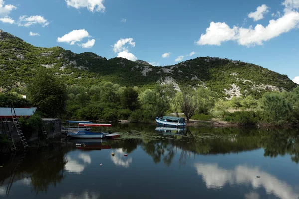 Europa Europa Del Este Balcanes Montenegro Skadar Lago Paisaje Virpazar — Foto de Stock