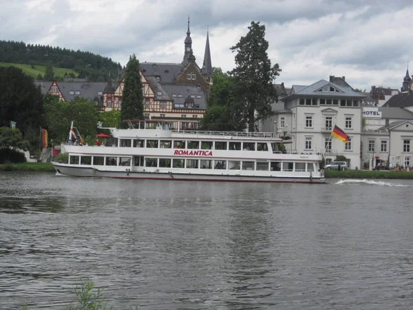 Ship Traben Trarbach — Stock Photo, Image