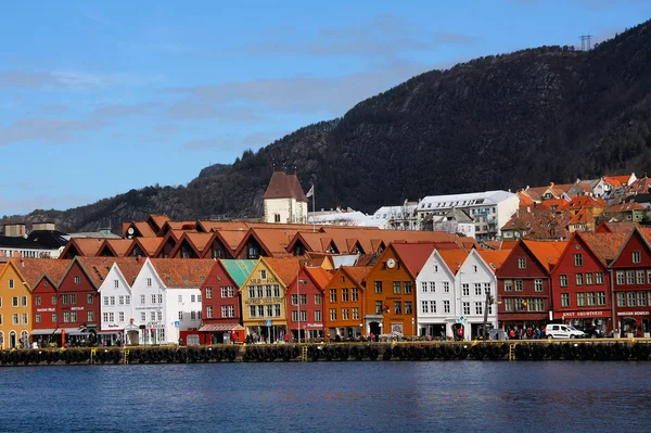 Norwegen Auf Naturlandschaft Hintergrund — Stockfoto