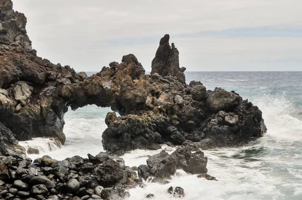 Arco Piedra Natural Hierro Islas Canarias —  Fotos de Stock