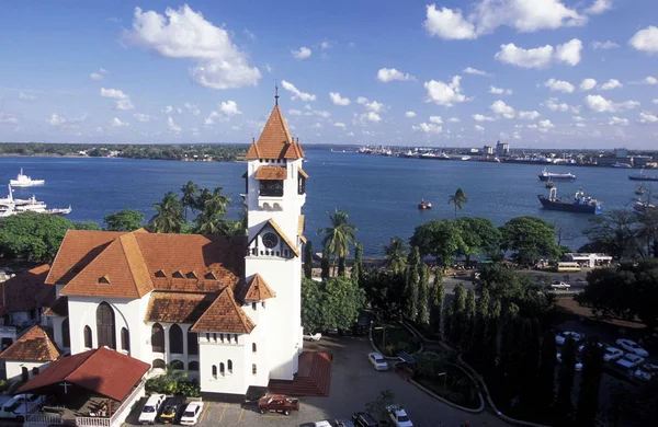 Catedral Joseph Centro Dar Salaam Capital Tanzania Océano Índico —  Fotos de Stock