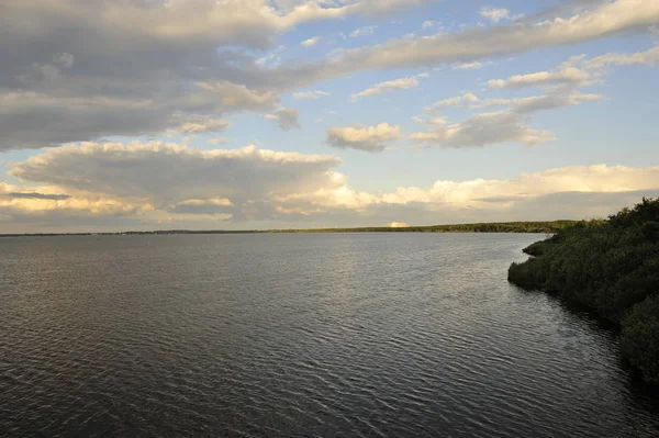 Морской Пейзаж Вильгельмштайне Воздушное Пространство Бокело Вунсторф Озеро Штайнхуде — стоковое фото