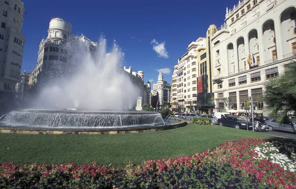 Plaza Ayuntamiento Valenzia Spain Europe — Photo