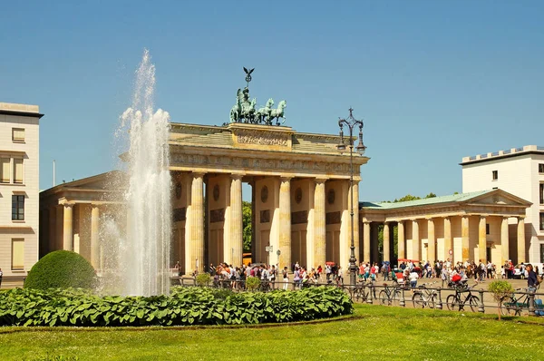 Brandenburger Tor Deutschland Berlin Brandenburger Tor Deutschland Berlin — Stockfoto