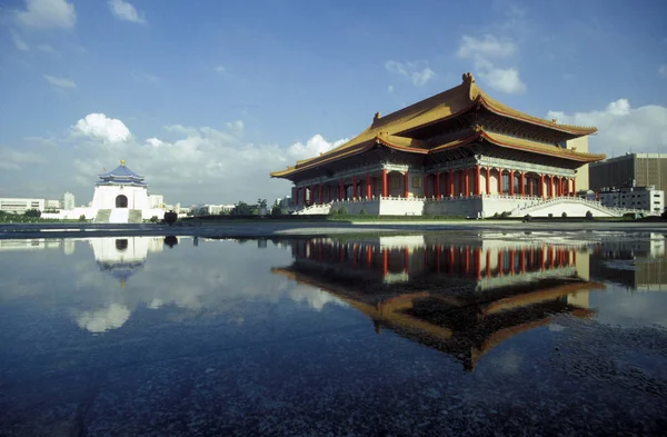 Chiang Kai Shek Memorial Grand Place Cultural Center Capital Taipei — Stock Photo, Image