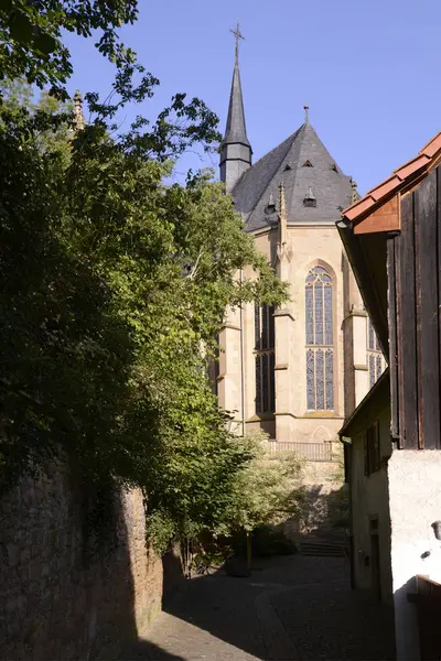 Kasteelkerk Meisenheim Glan — Stockfoto