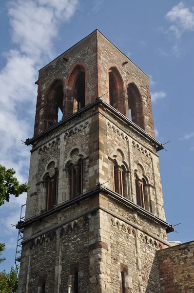 Mainz Deki Aziz Christoph Kilisesi — Stok fotoğraf