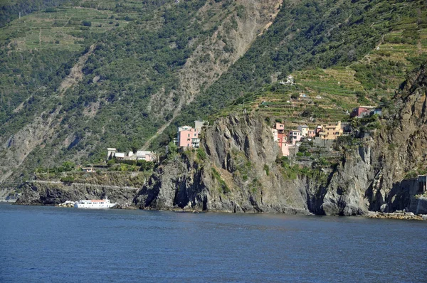 Manarola Cinque Terre Włochy — Zdjęcie stockowe