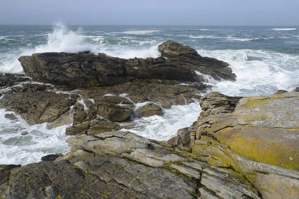 Cote Sauvage Quiberon Brittany — Foto de Stock