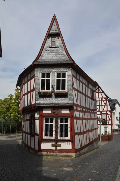 Casa Estilo Tudor Kirchberg — Fotografia de Stock