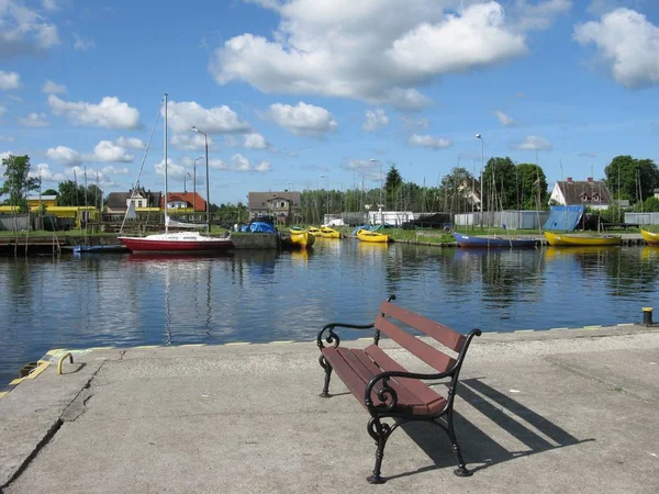 Angeln Der Lagune Von Szczecin — Stockfoto