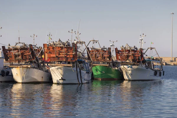 Barche Vela Peschereccio Natanti — Foto Stock