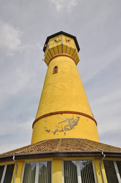 Самая Заметная Достопримечательность Домбурга Водонапорная Башня — стоковое фото