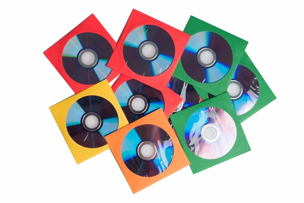 Συμπαγής Δίσκος Ψηφιακή Αποθήκευση Οπτικών Δίσκων — Φωτογραφία Αρχείου