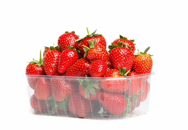 Eine Schüssel Erdbeeren — Stockfoto