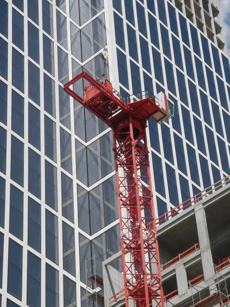 Construção Frankfurt — Fotografia de Stock