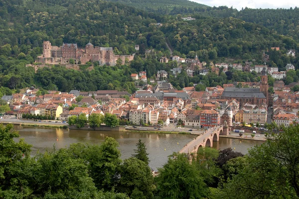 Universiteitsstad Heidelberg Neckar — Stockfoto