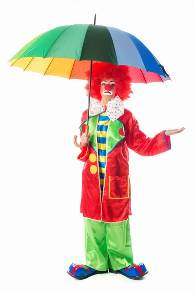 Drôle Clown Costume Mascarade — Photo