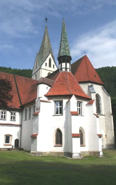 Vacker Utsikt Över Gammalt Kloster — Stockfoto