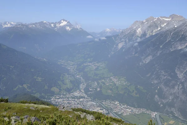 Uitzicht Vanaf Krahberg Venet Tirol — Stockfoto